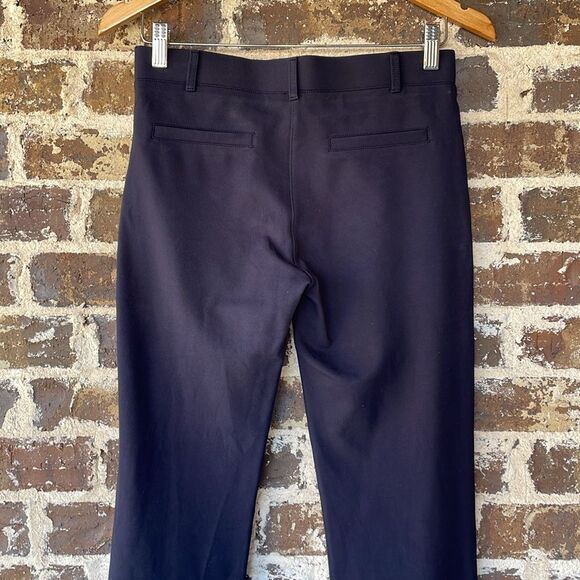 Betabrand Classic Dress Pant Yoga Pant Straight Navy Blue Small Petite - Picture 6 of 8